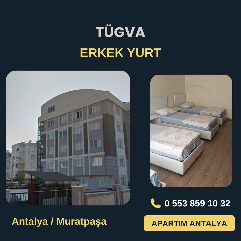 TÜGVA Antalya Şehit Yasin Naci Ağaroğlu Yükseköğretim Erkek Öğrenci Yurdu