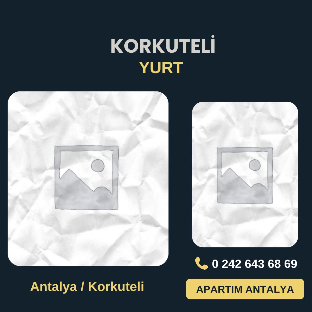 Korkuteli Merkez Öğrenci Yurdu